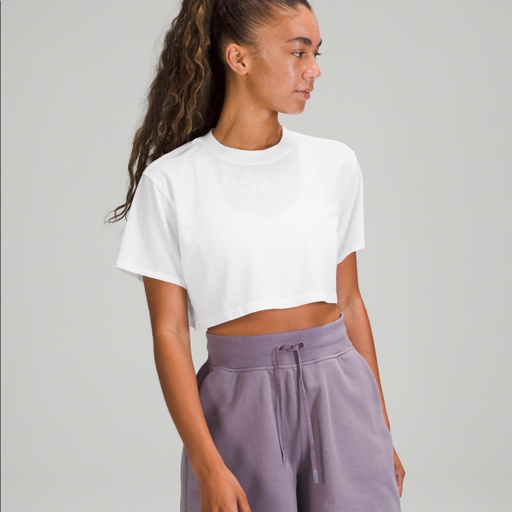 LULULEMON All Yours Crop Tee
